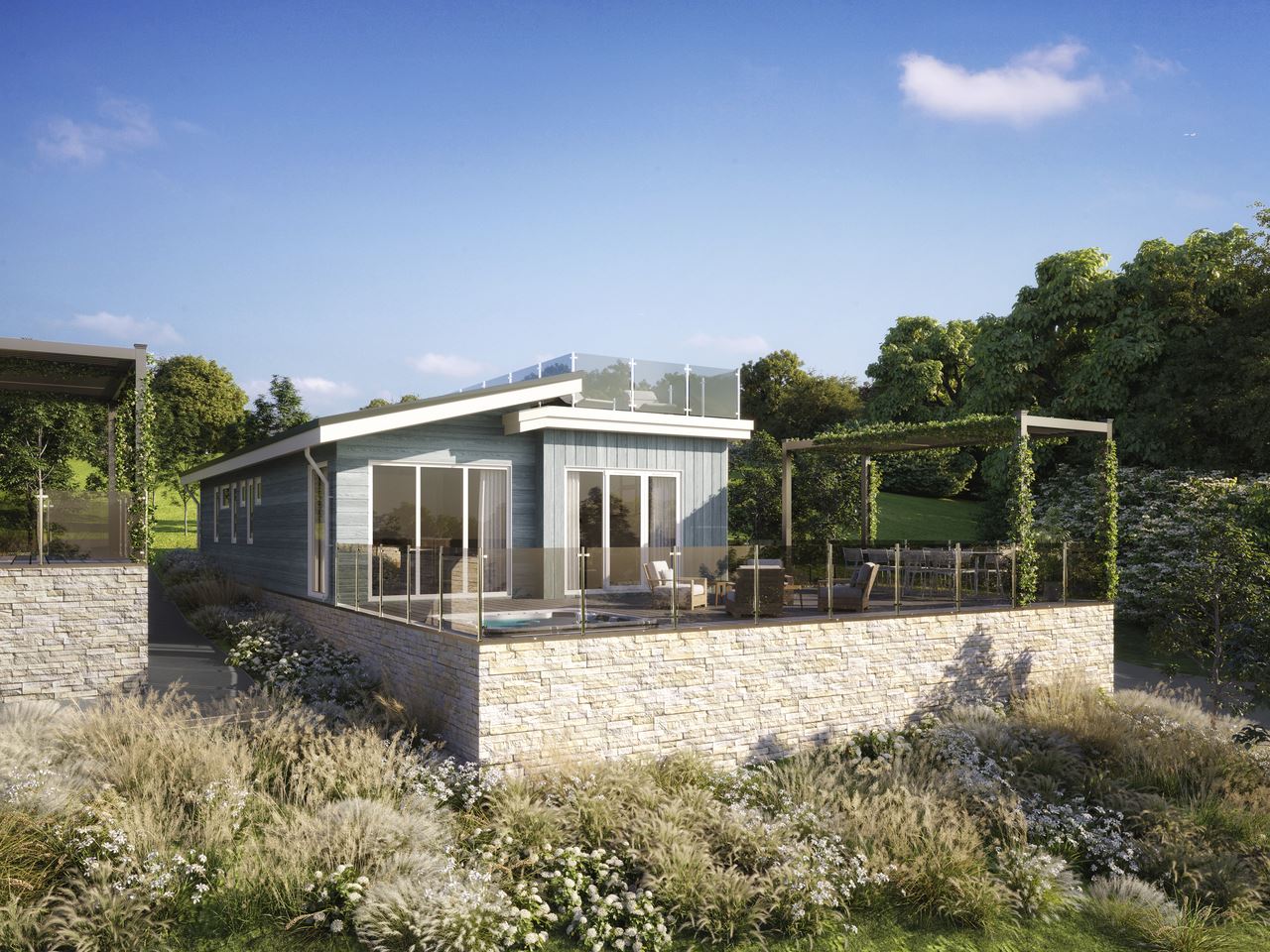 6-person lodge - Epic Spa (Roof Terrace) (Pet) 6C8P on Dylan Coastal Resort